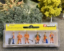 New! NOCH 15282 Skala 1/87 H0: City Cleaners and Accessories Set