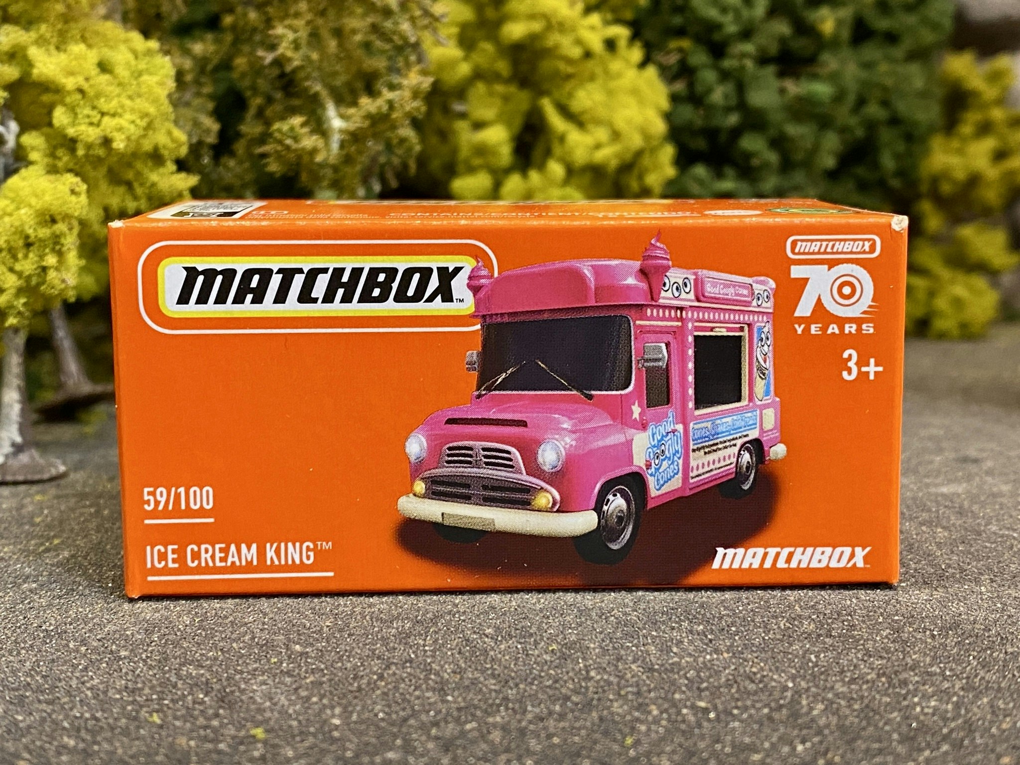Skala 1/64 Matchbox 70 years - Ice Cream King, Pink