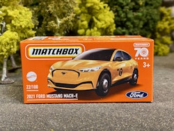 Skala 1/64 Matchbox 70 years - 2021 Ford Mustang Mach-E, NY Cab/Taxi