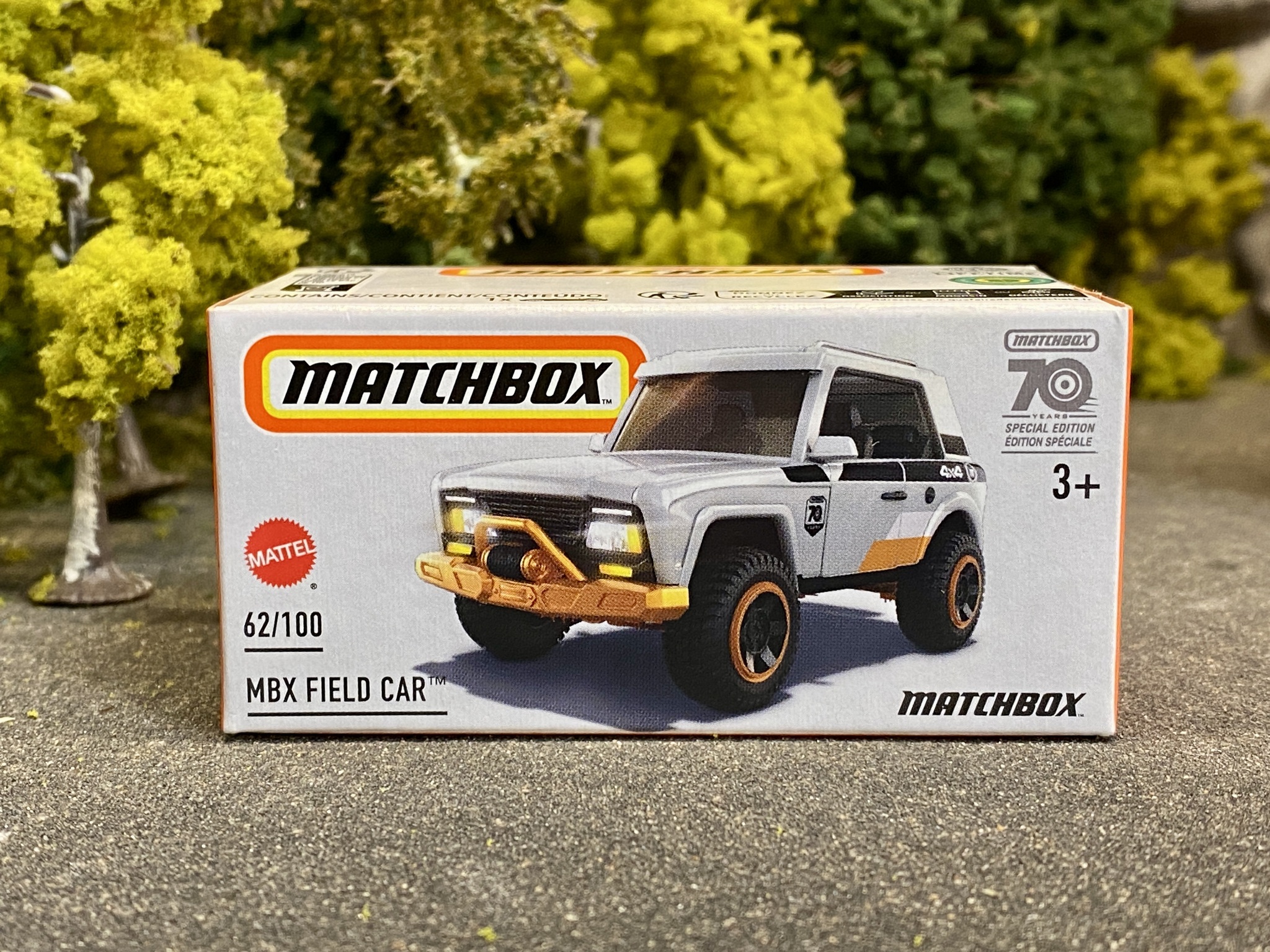 Skala 1/64 Matchbox 70 years - MBX Field Car