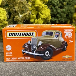 Skala 1/64 Matchbox 70 years - 1934 Chevy Master Coupe