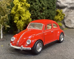 Skala 1/32 Volkswagen Beetle/Bubbla Typ 1 1967' Red fr Kinsmart