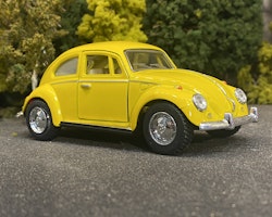 Skala 1/32 Volkswagen Beetle/Bubbla Typ 1 1967' Yellow fr Kinsmart