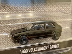 Skala 1/64 Black Bandit fr Greenlight: VW Rabbit 1980', (Golf 1)