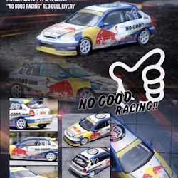 Skala 1/64 "NO GOOD RACING" Red Bull Livery fr Inno64
