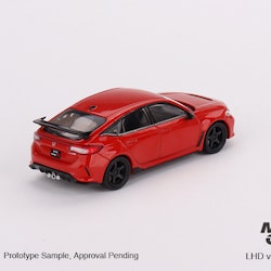 Skala 1/64 Honda Civic Type R, R Red 2023, Advan GT Wheel fr MINI GT