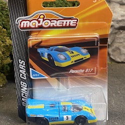 Skala 1/64 fr Majorette - Racing Cars: Porsche 917,  Blue/Yellow