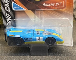 Skala 1/64 fr Majorette - Racing Cars: Porsche 917,  Blue/Yellow