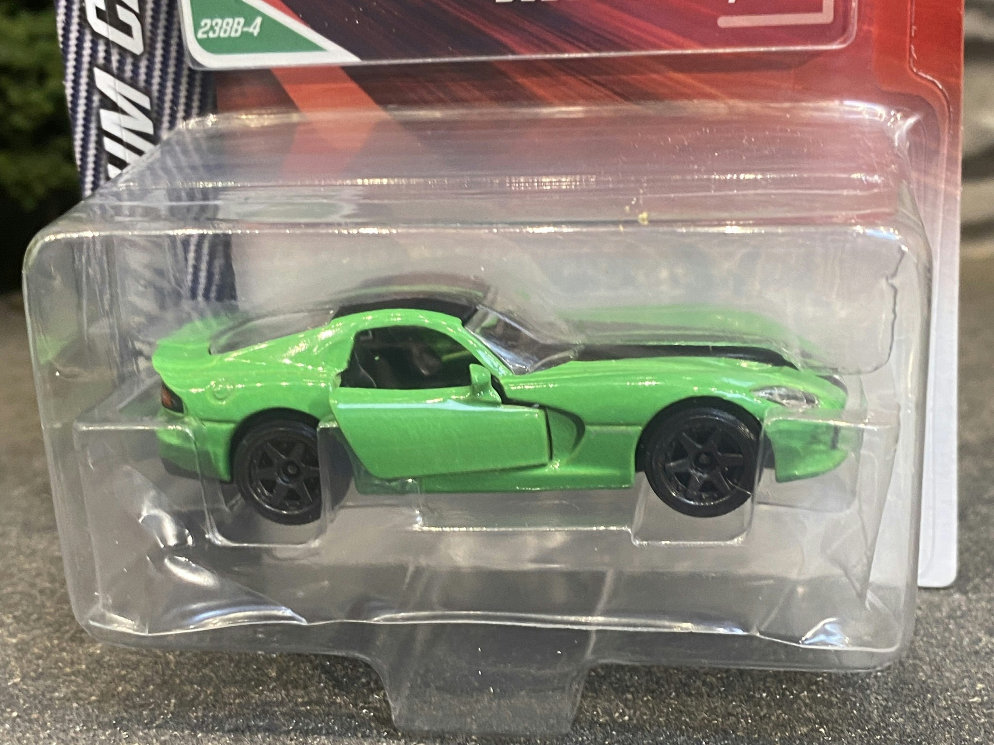 Skala 1/64 fr Majorette - Premium Cars: Dodge SRT Viper, Green