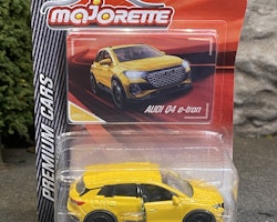 Skala 1/64 fr Majorette - Premium Cars: Audi Q4 E-tron, Yellow