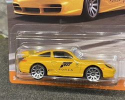 Skala 1/64 Hot Wheels, Forza, PORSCHE 911 GT3 Yellow