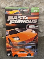 Skala 1/64 Hot Wheels - Fast & Furious: Lamborghini Murciélago, orange