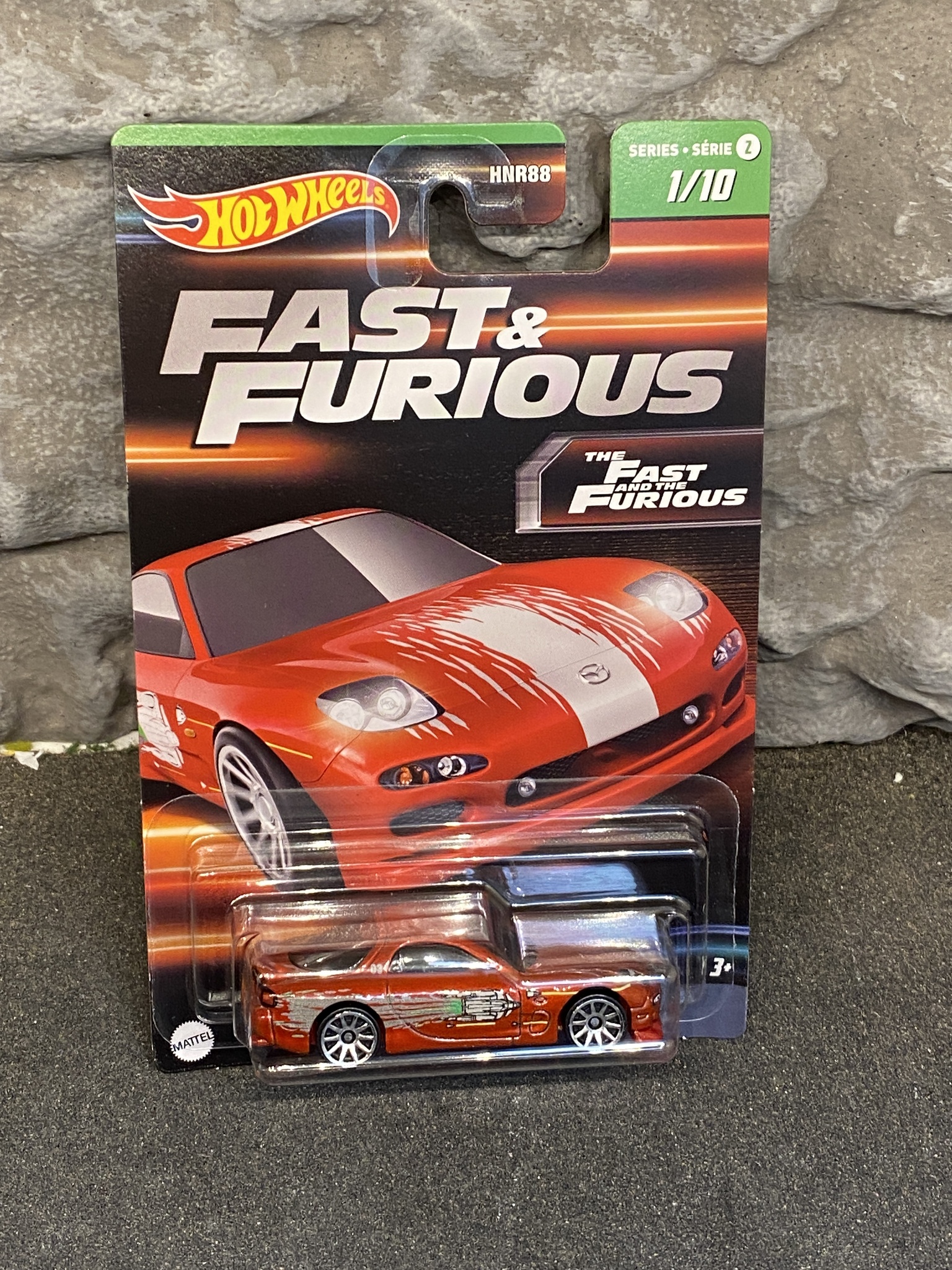 Skala 1/64 Hot Wheels - Fast & Furious: Maxda RX-7 95' Red