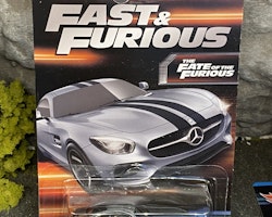 Skala 1/64 Hot Wheels - Fast & Furious: Mercedes AMG GT 15'