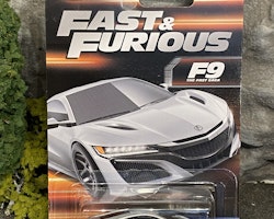 Skala 1/64 Hot Wheels - Fast & Furious: Acura NSX 17'
