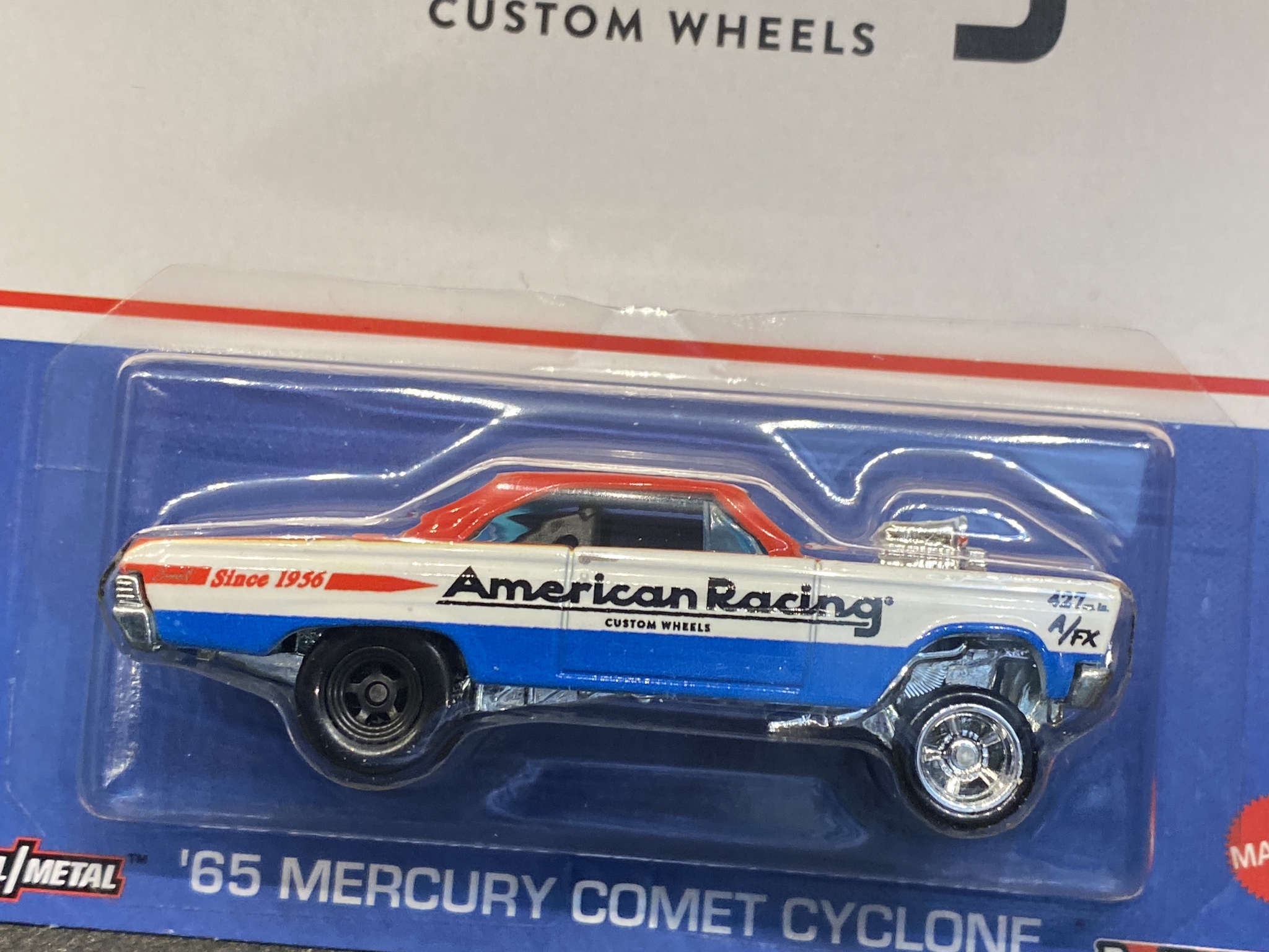 Skala 1/64 Hot Wheels Premium: Mercury Comet Cyclone 65' American Racing