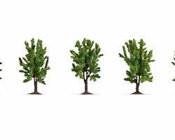 NOCH 25620 H0 TT N Z Löv träd/Deciduous trees 5 stycken/pcs