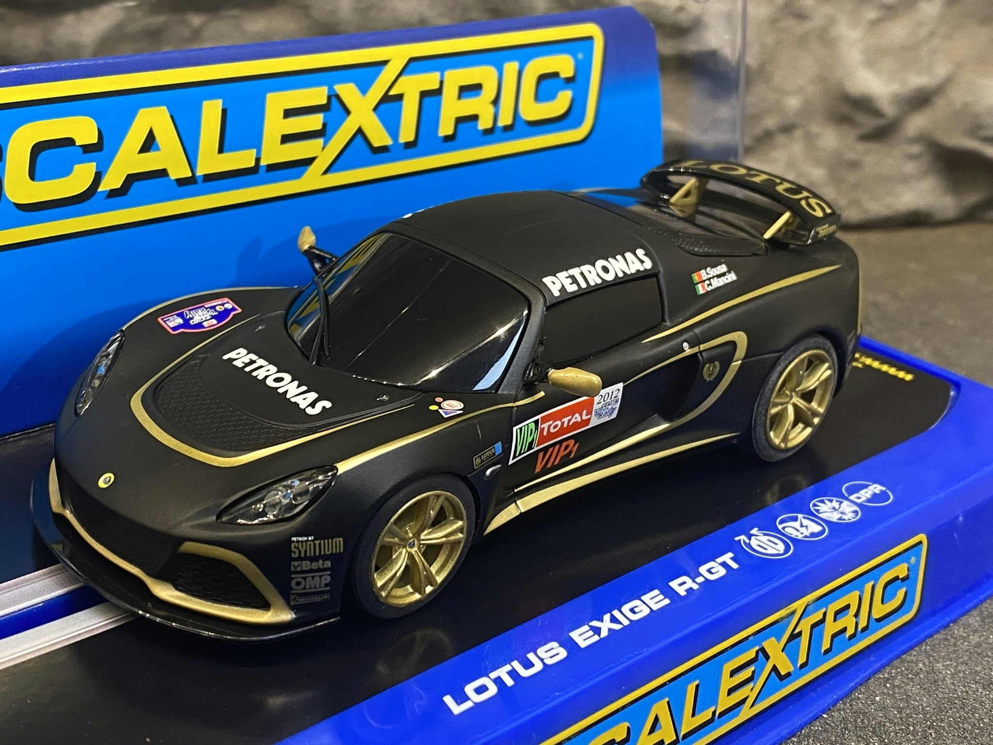 Skala 1/32 Analogue Slotcar: Lotus Exige R-GT #VIP fr Scalextric