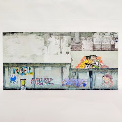 NOCH 56669 Industriväggar Graffiti/Industri walls - 3D Cardboard Sheet 25x12,5 cm f H0 & TT