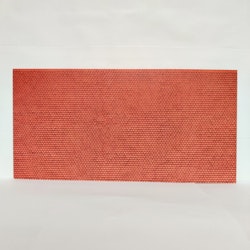 NOCH 56690 röda plattor/Plain Tile, red - 3D Cardboard Sheet 25x12,5 cm f H0 & TT