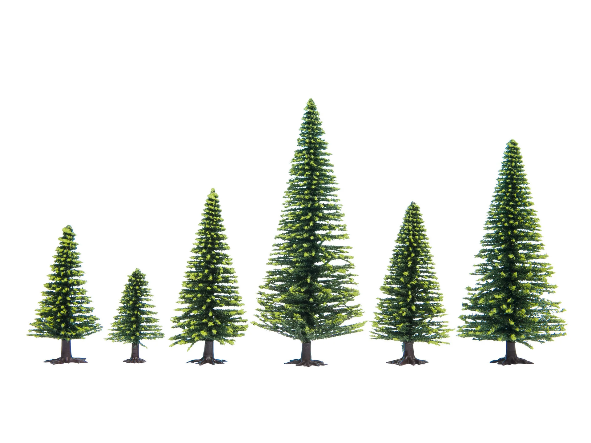 NOCH 26825 H0 TT Granar/Model Spruce Trees 50 stycken/pcs