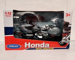 Skala 1/12 Motorcykel Honda Gold Wing fr Welly