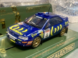 Skala 1/32 An. Scalextric Slot car: Subaru Impreza WRX 4x4 1995'