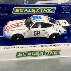 Skala 1/32 Scalextric Slotcar: Porsche 911 Carrera RSR 3,0, Le Mans 75'