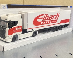 Skala 1/43 Scania S730 Highline, Eibach trailer fr Bburago