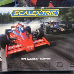 Skala 1/32 Scalextric Slot Cars - Legends - Swedish GP 78' Twin Pack