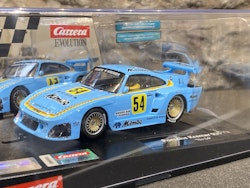 Skala 1/32 Analog bil t bilbana fr Carrera: Porsche Kremer 935 K3 #54