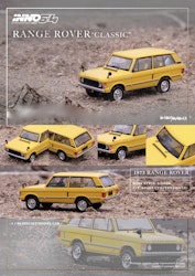 Skala 1/64 1992 Range Rover Classic, Yellow fr Inno64