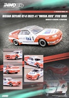 Skala 1/64 Nissan Skyline GT-R (R32)#1 Unisia JTC 93' fr Inno64