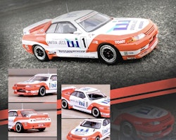 Skala 1/64 Nissan Skyline GT-R (R32)#1 Unisia JTC 93' fr Inno64