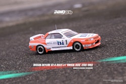 Skala 1/64 Nissan Skyline GT-R (R32)#1 Unisia JTC 93' fr Inno64