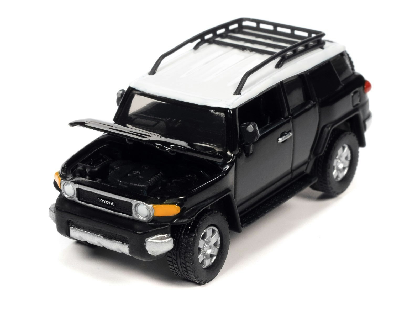 Skala 1/64 2007 TOYOTA FJ CRUISER, Black fr Johnny Lightning