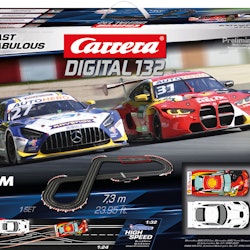 NEW! Skala 1/32 Digital slot racing track fr Carrera: Fast & Fabulous
