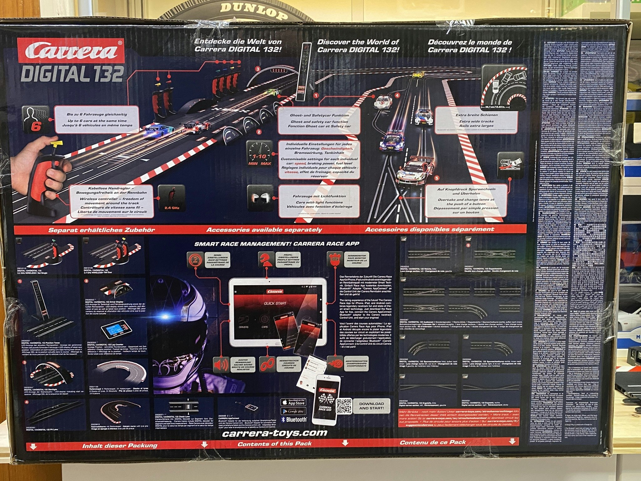 Skala 1/32 Digital slot racing track fr Carrera: Digital 132