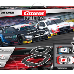 Skala 1/32 Analog bilbana/Slotracing set fr Carrera: DTM For Ever