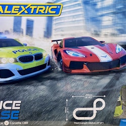 Skala 1/32 Scalextric Slot Racing Track: Police Chase