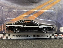 Skala 1/64 Hot Wheels Premium, Boulevard: 70' Dodge Hemi Challenger