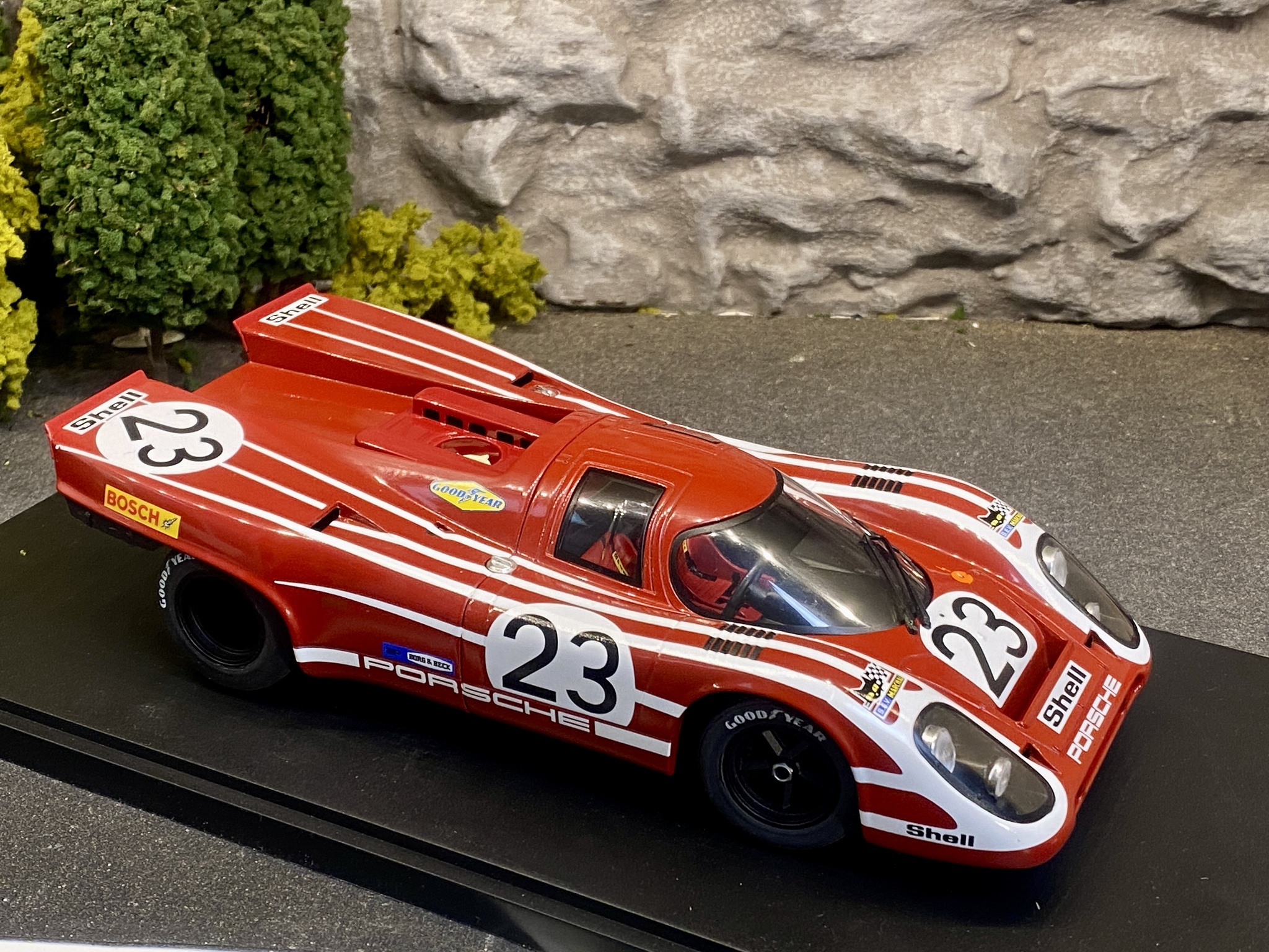 Skala 1/18 Porsche 917K Winner Le Mans 1970, Dark red fr KK-Scale