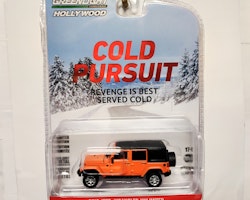Skala 1/64 Greenlight Hollywood "Cold Pursuit" 2010 Jeep Wrangler Unlimited