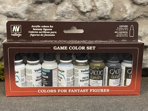 Vallejo Game Color Set 73999 Auxiliaries and washes (8)