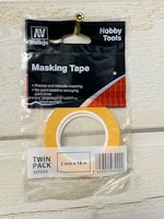 Vallejo Precision Masking Tape 2mm x 18m - twin pack T07003