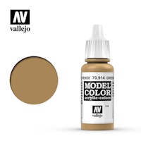 Vallejo Model Color, akrylfärg flaska 17ml: Green Ochre 70914