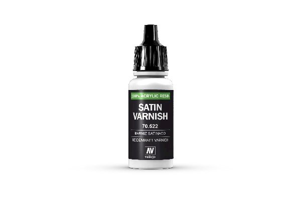 Vallejo Model Color, akrylfärg flaska 17ml: Satin Varnish 70522