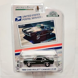 Skala 1/64 Greenlight Excl. "U.S. Postal Service" 1969 Chevrolet Camaro Z/28