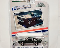 Skala 1/64 Greenlight Excl. "U.S. Postal Service" 1969 Chevrolet Camaro Z/28