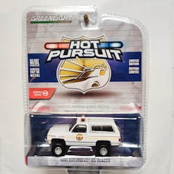 Skala 1/64 Greenlight "Hot Pursuit" 1991 Chevrolet K5 Blazer S.44